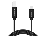 Wozinsky Kabel USB-B USB-C 2m czarny WKDDY2S - 1487916 - zdjęcie 1